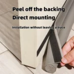 Door Bottom Seal Strip Door Seam Soundproof Windproof Sticker Door Foot Down Gap Self-Adhesive Blocking Strip - Image 6