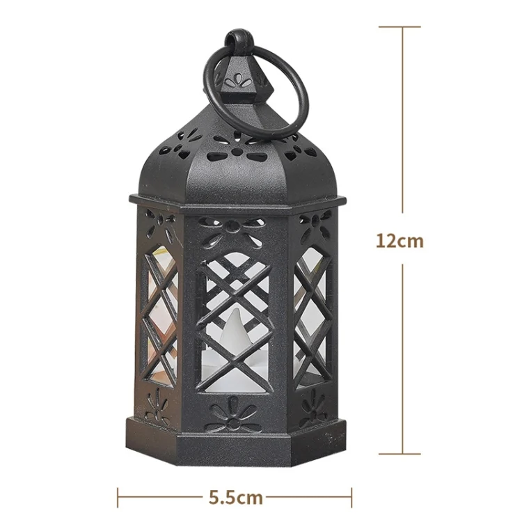 TBD06042430_B1.webp LED Electronic Candle Light Portable Lamp Wind Lamp Retro Decorative Lights - Image 2