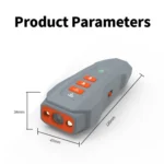 LED Flashing Light Handheld Ultrasonic Bark Arrester Frequency Conversion Dog Training Device - Image 3