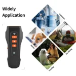 LED Flashing Light Handheld Ultrasonic Bark Arrester Frequency Conversion Dog Training Device - Image 6