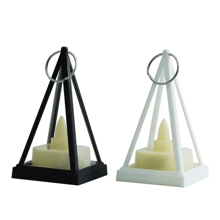 TBD06042443_B1.webp Cubic Triangle LED Electronic Candle Lights Pyramid Party Atmosphere Decoration Lamps - Image 2