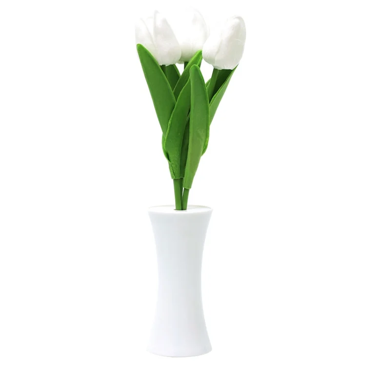 Tulip LED Night Light Indoor Decoration Sleeping Lamp Simulation Flower Ambient Light