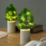 Christmas Tree Night Lights Bedroom Pine Ambient Lamps Home Decorative Lights - Image 7