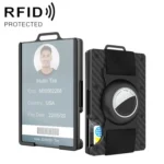 Aluminum Wallet Men Card Holder Transparent Business Card Holder