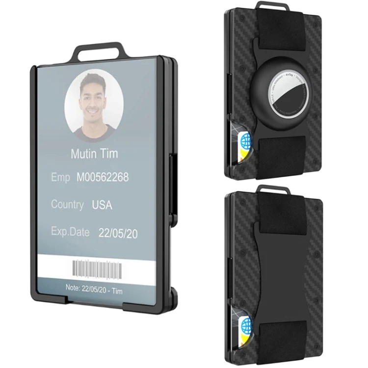 TBD06042459_B1.webp Aluminum Wallet Men Card Holder Transparent Business Card Holder - Image 2