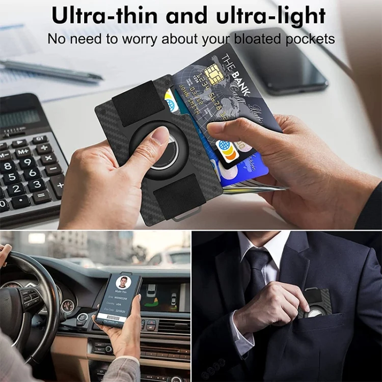 TBD06042459_B4.webp Aluminum Wallet Men Card Holder Transparent Business Card Holder - Image 5