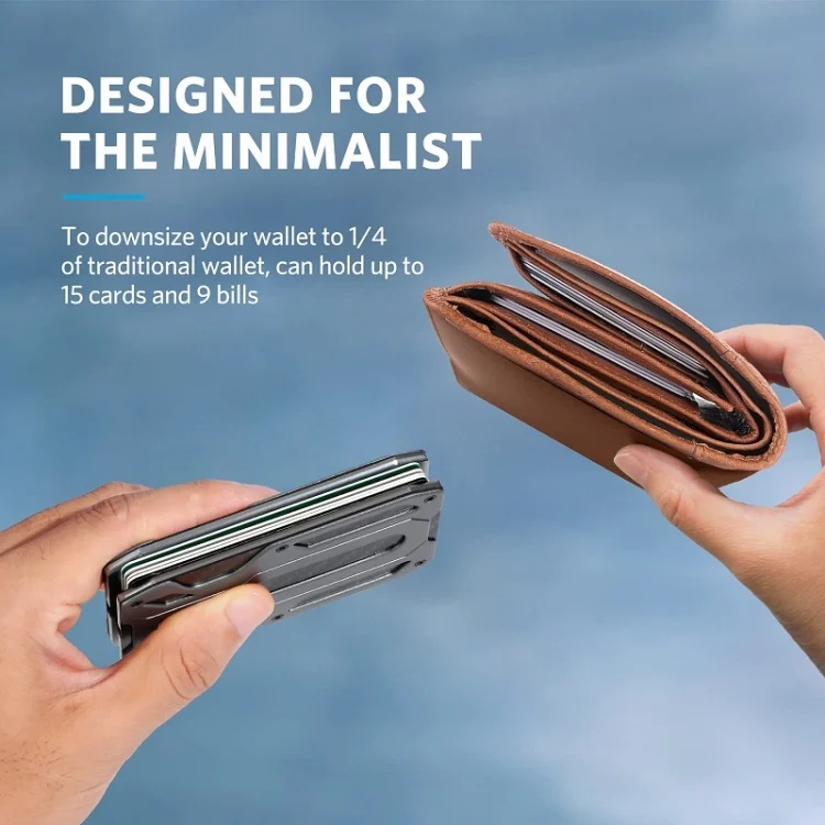 TBD06042465_B2.webp Aluminum Alloy RFID Card Holder Carbon Fiber Credit Card Wallet - Image 3