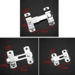 Barn Door Lock Hook Stainless Steel Door Buckle Insertion - Image 7