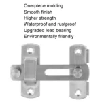 Barn Door Lock Hook Stainless Steel Door Buckle Insertion - Image 4