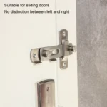 Barn Door Lock Hook Stainless Steel Door Buckle Insertion - Image 6