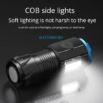 Mini Outdoor Dual Light Source Magnetic Hat Clip Multifunctional Portable Flashlight - Image 6