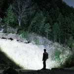 X9 Outdoor White Laser Digital Display Zoom Flashlight Long Range Lighting Flashlight - Image 10