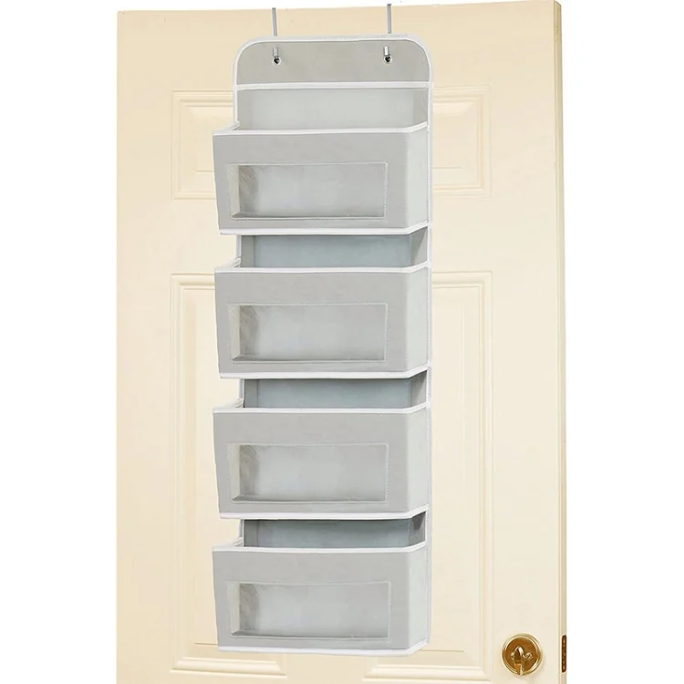 TBD0604251601.webp GD03 Wall-Mounted Fabric Storage Bag Wardrobe Room Door Behind Hanging Bag - Image 1