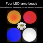 X3 Photography Atmosphere Fill-in Flashlight RGB Zoom Four-color Lighting Lamp - Image 5