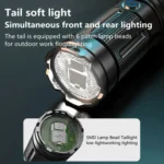 X3 Photography Atmosphere Fill-in Flashlight RGB Zoom Four-color Lighting Lamp - Image 6