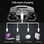 V38 USB Charging Induction Bright Headlight Outdoor Waterproof Lightweight Flashlight - Image 7