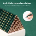 Deli 10pcs /Pack Hexagonal Pencil for Primary School Students - Image 6