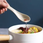 5pcs Wheat Straw Plastic Baby Small Spoon - Image 7