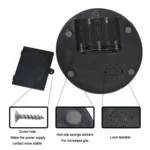 Student Multifunctional LED Flying Alarm Bells Lazy Flying Propeller Digital Alarm Clock - Image 3