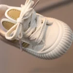 Baby Toddler Shoes Boys And Girls Packed Toe Anti Kick Casual Board Shoes - Image 3