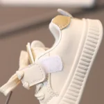 Baby Toddler Shoes Boys And Girls Packed Toe Anti Kick Casual Board Shoes - Image 5