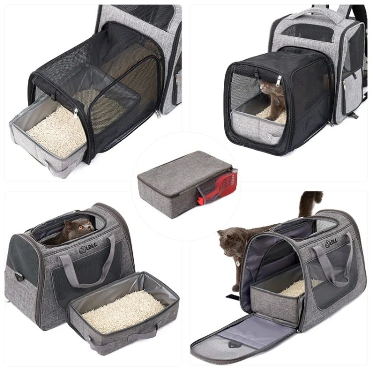 TBD06042568_B5.webp Foldable Oxford Cloth Portable Cat Litter Box Pet Bag - Image 6