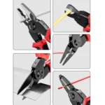 5 In 1 Combination Interchangeable Head Pliers Kit General Repair Screwdriver Pliers - Image 7