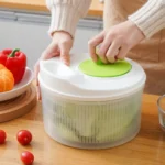 Multifunctional Vegetable Dehydrator Large Capacity Kitchen Drain Basket Household Grater Slicer