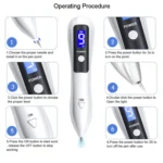 9 Gears Mole Spotting Pen LCD Home Laser Mole Spot Sweeping Beauty Instrument - Image 6