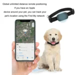 Mfi Certified Smart Pet Locator Protective Cover Silicone Collar - Image 5