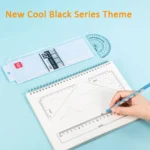 Deli 4-in-1 Ruler Set for Students Ruler Stationery Set - Image 4