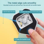 3 In 1 Fancy Corner Cutter Multi-angle Corner Cutter Chamfering Embosser - Image 4