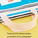 BeiDuoMei Student File Bag A4 Double Layer Classified Storage Exam Paper Data Bag - Image 7