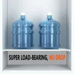 5pcs Adhesive Shelf Support Plastic Closet Cabinet Shelf Support Clip Punch Free Wall Hanger Sticker - Image 4