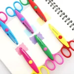 10pcs 5 Inch Children Safety Lace Scissors Kindergarten Fun DIY Photo Album Cutter - Image 6