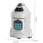 Childrens Astronaut Code Money Bank Cartoon Space Rocket Money Box Toys - Image 3