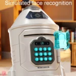 Childrens Astronaut Code Money Bank Cartoon Space Rocket Money Box Toys - Image 4