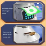 Childrens Astronaut Code Money Bank Cartoon Space Rocket Money Box Toys - Image 9