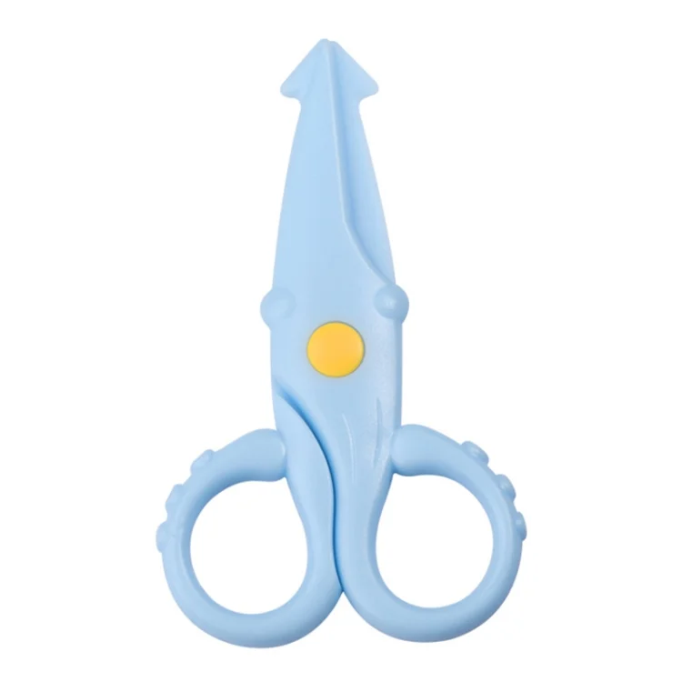10pcs Cute Squid Mini Plastic Scissors Children Handmade Paper Cutting Tools