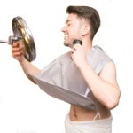Beard Shaving Apron Convenient Polyester Umbrella Shape Hairdressing Cape - Image 2