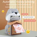 Childrens Cute Puppy Coin Saving Bank Automatic Rolling Money Jar Deposit Machine Gift - Image 6