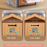 Childrens Cute Puppy Coin Saving Bank Automatic Rolling Money Jar Deposit Machine Gift - Image 9