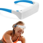 SAD Light Therapy Glasses Wearable UV-Free Blue & White LED Light Therapy Lamp - Image 2