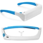 SAD Light Therapy Glasses Wearable UV-Free Blue & White LED Light Therapy Lamp - Image 3