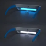 SAD Light Therapy Glasses Wearable UV-Free Blue & White LED Light Therapy Lamp - Image 5