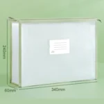 YAOJIE Student Subject Classification Storage Bag EVA 3D Thicken A4 Exam Special File Bags - Image 3