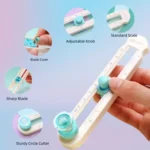 360 Degree Rotating Manual Round Cutter DIY Circle Cutting Tool - Image 7