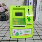 Automatic Teller Machine Coin Saving Jar Childrens Mini Safe Deposit Box