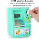 Automatic Teller Machine Coin Saving Jar Childrens Mini Safe Deposit Box - Image 5