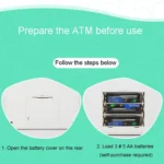 Automatic Teller Machine Coin Saving Jar Childrens Mini Safe Deposit Box - Image 8